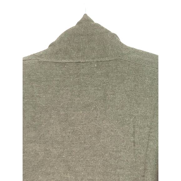 Pink Clover Cardigan Women Small Gray Long Sleeve Front Pockets Open Front - Picture 9 of 13